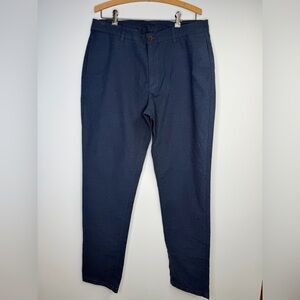 Bonobos Dark Blue Chinos Slim‎ Fit Size 34 x 34